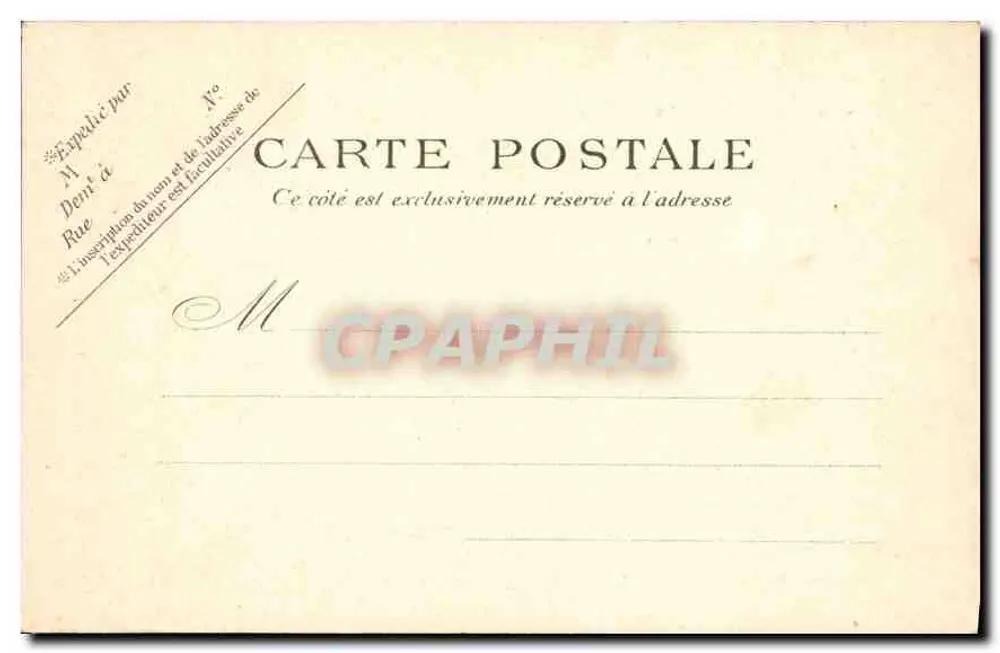A ponte do parque Monceau — Paris — série 46 - Verso