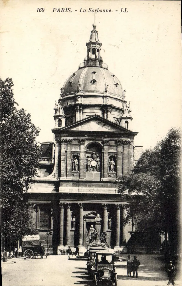 Paris - A Sorbonne - LL - Frente