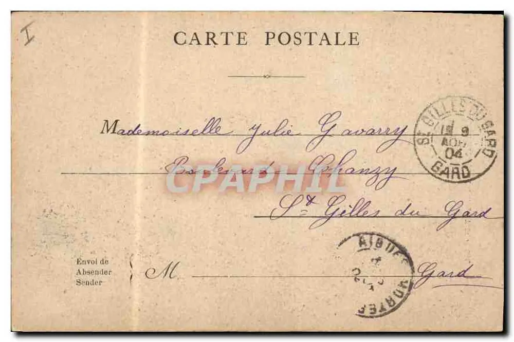 Paris — A Igreja de São Vicente de Paulo — editor desconhecido - Verso