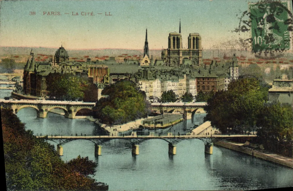 Paris — A Cité — LL — Lévy Fils & Cie - Frente