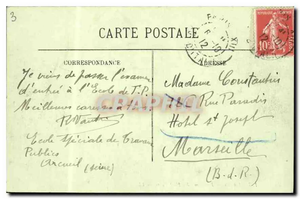 PARIS — Panorama dei Otto Ponti — LL. — n°128 - Verso
