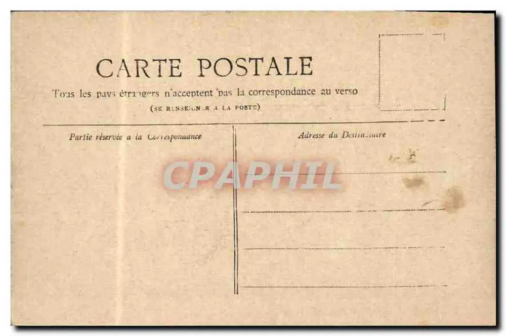PARIS — A Place de la Concorde — Coleção Petit Journal - Verso