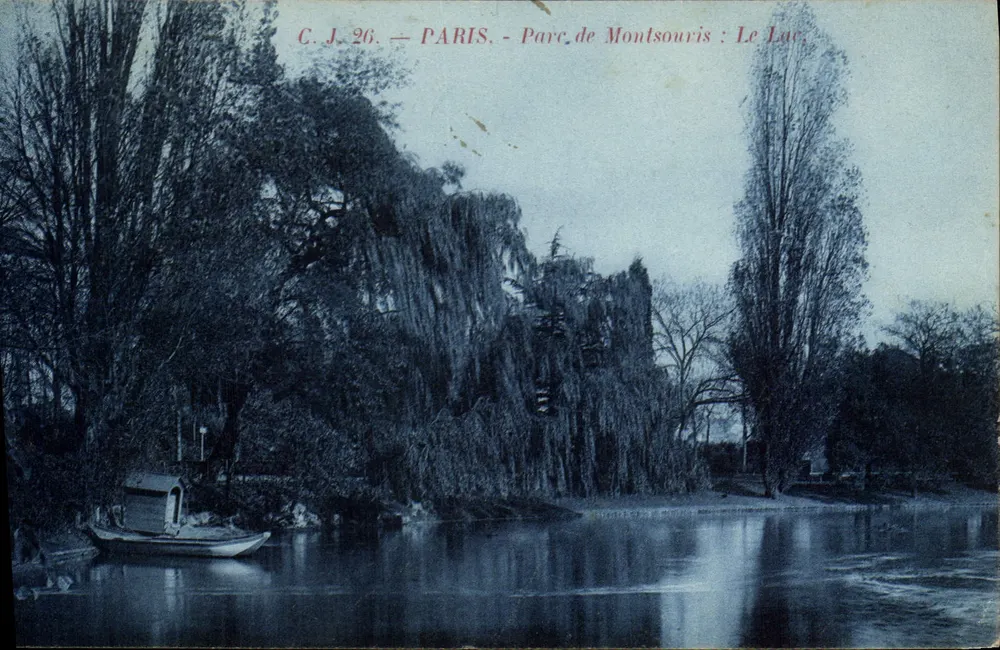 Paris - Parque de Montsouris : O Lago — C.J. 26 - Frente