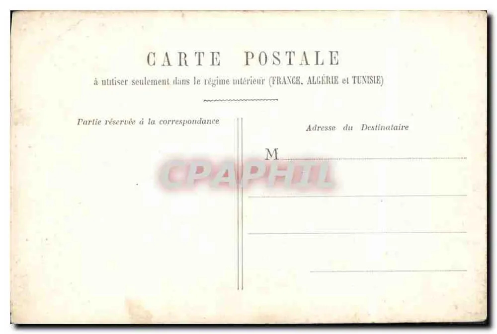 Paris 10. Tribunal de Comércio — editor R. Gariel, número de série não visível - Verso