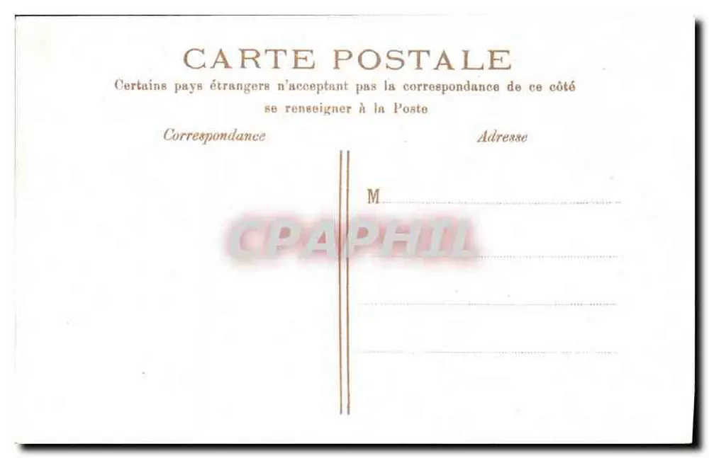 Paris — Ponte Alexandre III — editor não identificado, número de série não visível - Verso