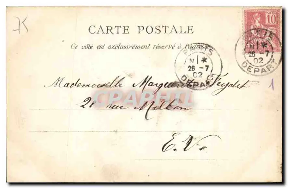 Paris - La Taumachie — editor anônimo, n° 27 - Verso