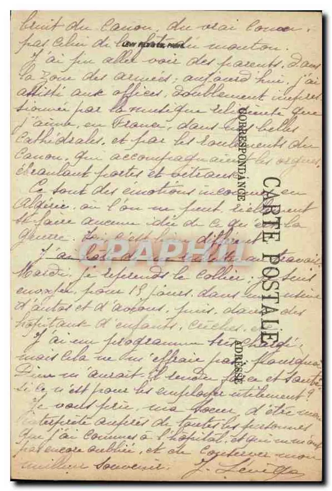 Paris — A Capela Expiatória — LL. n°215 - Verso