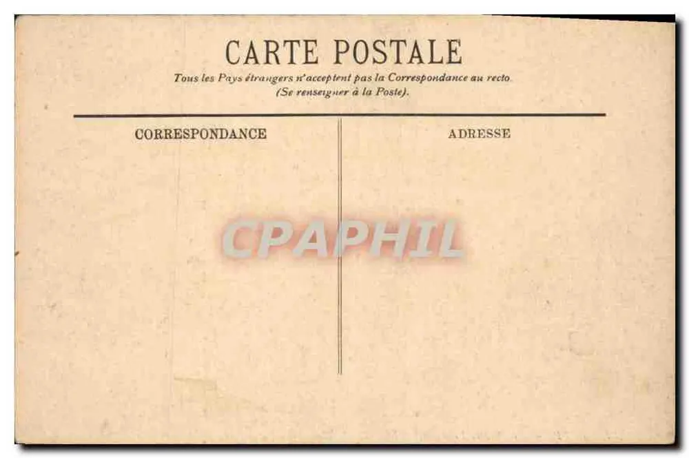 Paris — O Teatro Francês — LL. n° 585 - Verso
