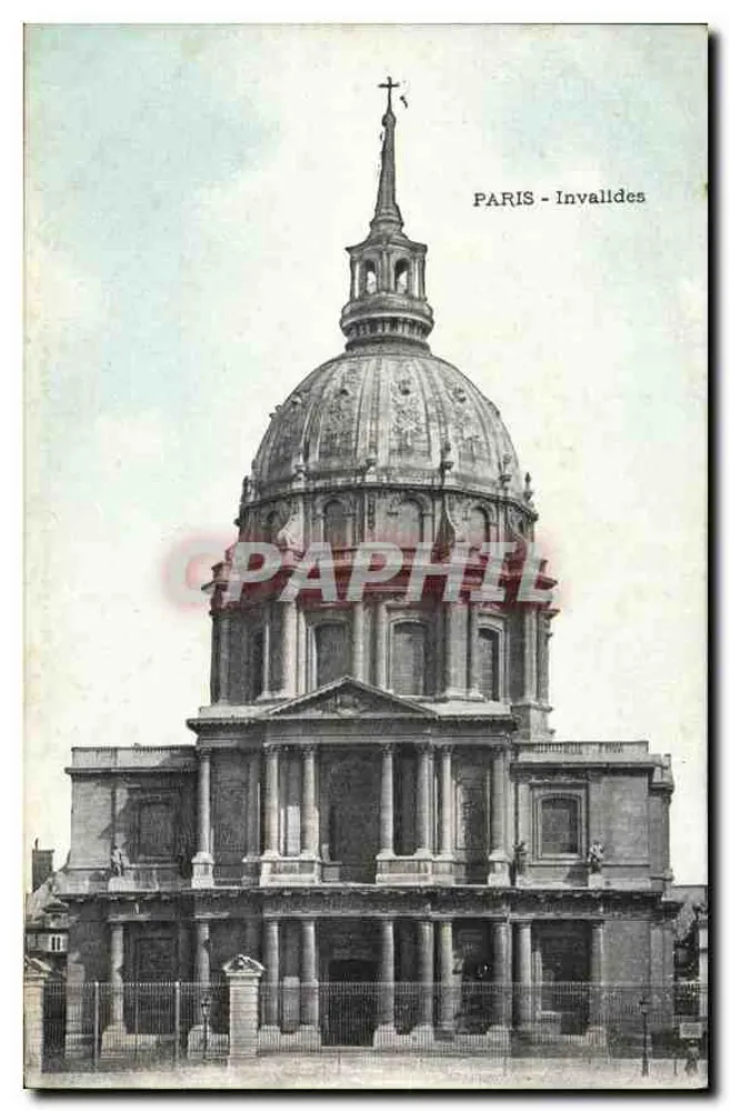 Paris - Invalides — Domo da basílica — editor não identificado - Frente