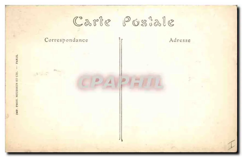 Bourges — Der Hammer der Pforte des Palastes Jacques-Cœur — ND. Phot. - Rückseite