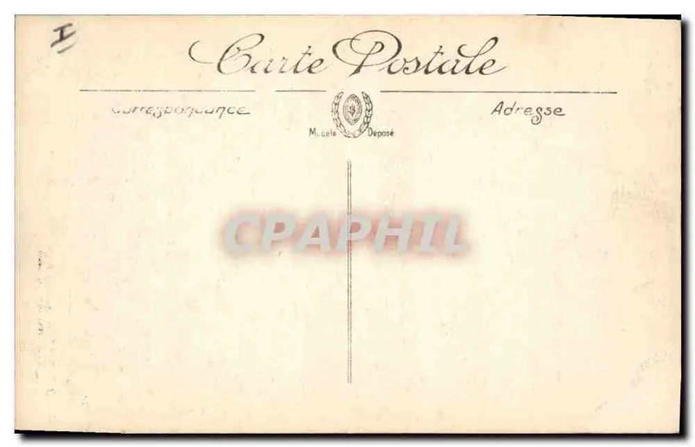 Bourges — Ensemble del Portico Centrale della Cattedrale — LL. n°15 - Verso