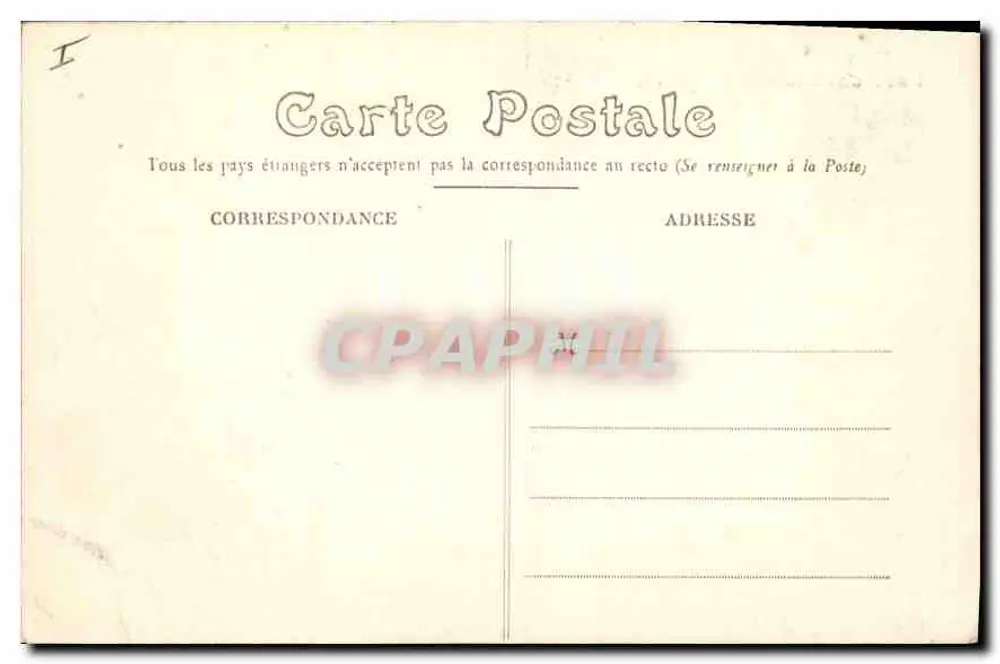 Bourges — Abside da Catedral — Editor E.M.B. n°206 - Verso