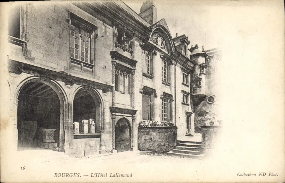 Bourges — L'Hôtel Lallemant — Collections ND Phot. n°36 - Frente