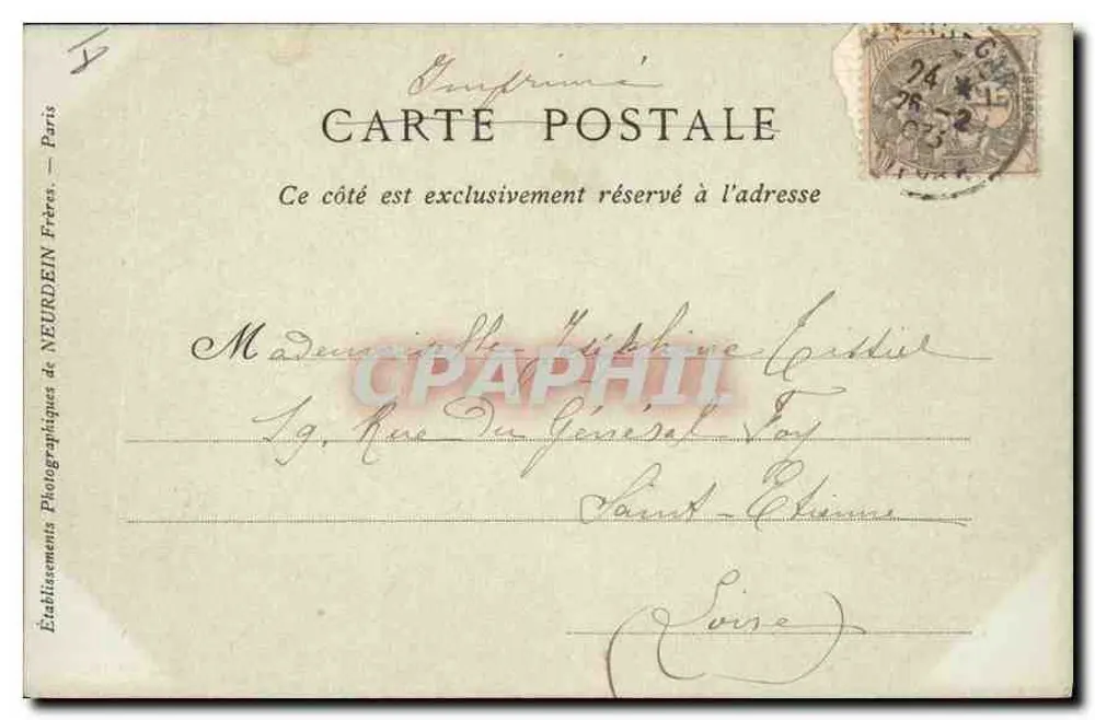 Bourges — Abside da Catedral — Collections ND Phot - Verso