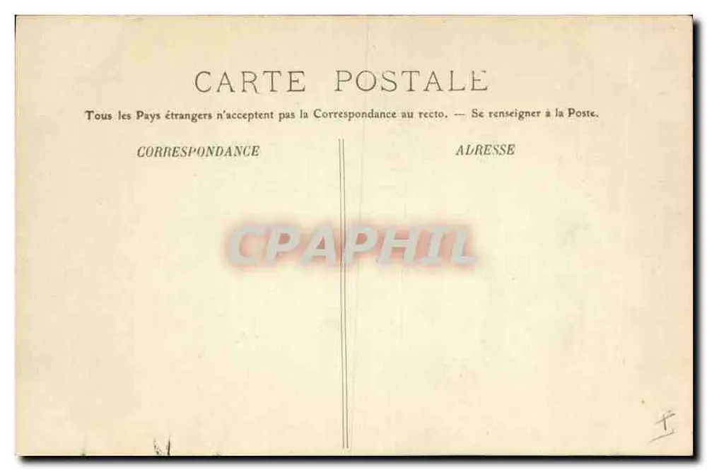 Bourges — Estátua de Luís XI — LL. — Editor LL. n° 77 - Verso