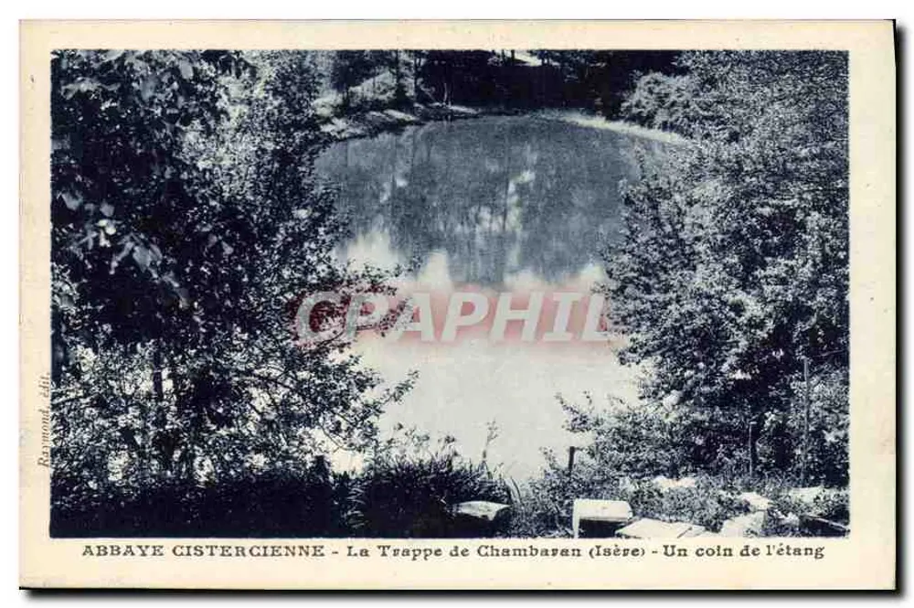 Zisterzienserkloster - La Trappe de Chambaran (Isère) - Ein Eckbereich des Sees — Raymond ed. - Vorderseite