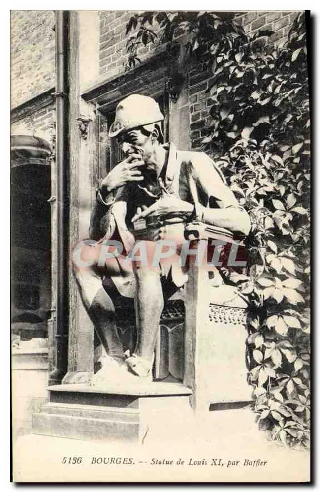 बौर्ग - लुई एक्सएल की मूर्ति, बैफियर द्वारा - प्रकाशक A. ऑक्सेनफ़ॉन्स, संख्या 5196 - आगे