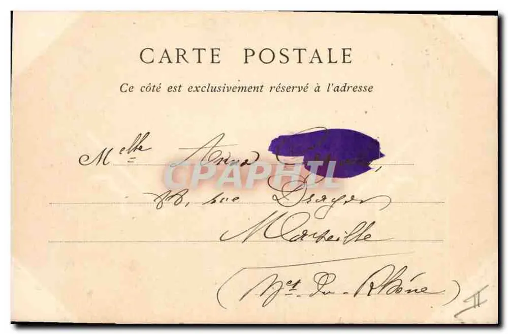 Bourges - Oude Huis van de Witte Koningin - ND Phot - Achterkant