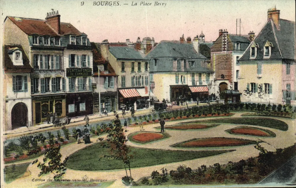 Bourges — La Place Berry — Édition des Nouvelles (n°9) - Frente