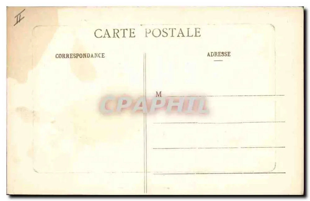 Bourges - A Caserne Condé visto de cima — Edição Nouvelles Galeries, Bourges, n°142 - Verso