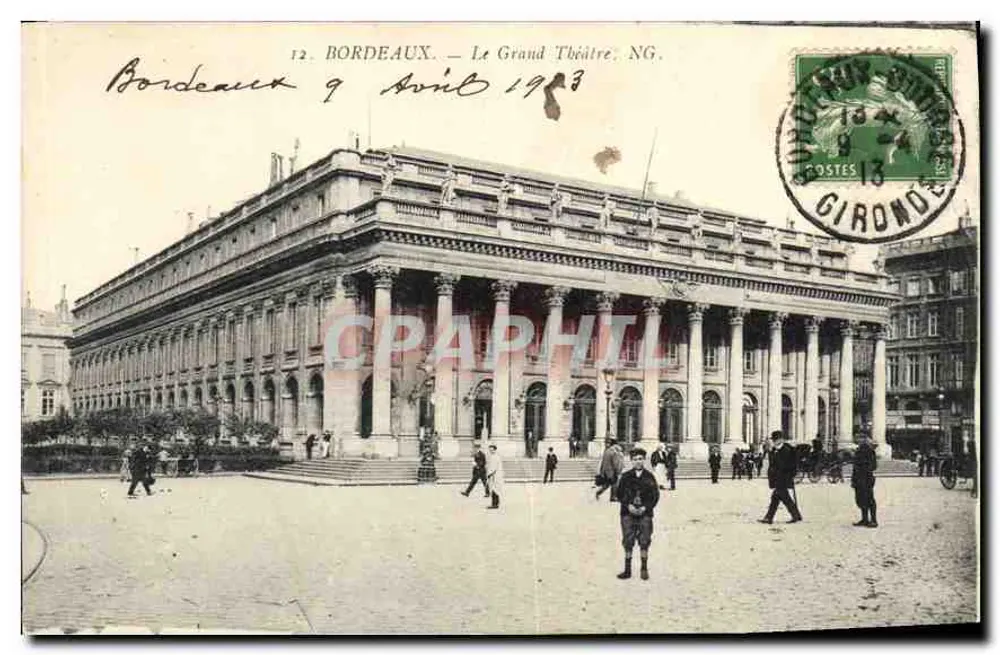 Bordeaux — O Grande Teatro — NG - Frente