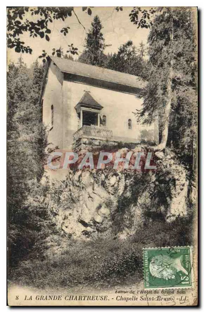 La Grande Chartreuse — Capela São Bruno — Edição da Hôtel du Grand Som, n°8 - Frente