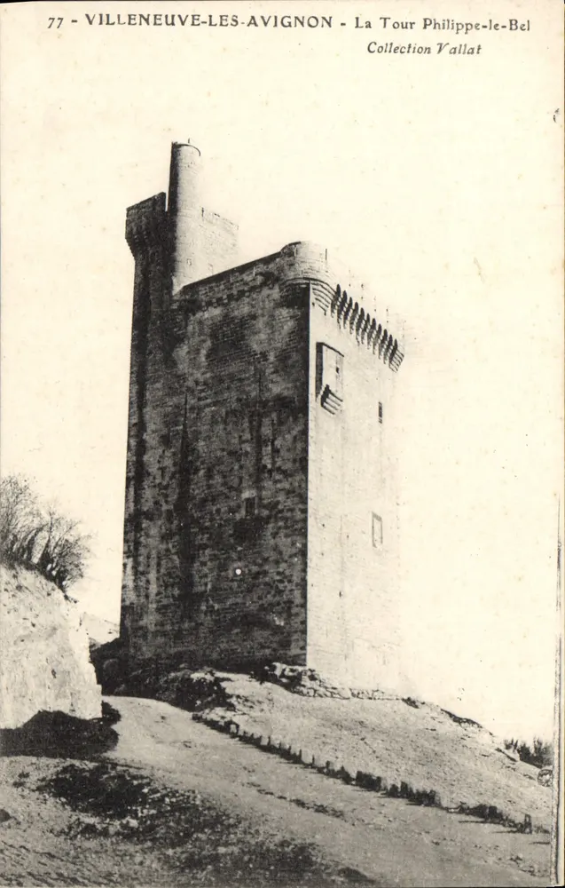 Villeneuve-lès-Avignon — La Tour Philippe-le-Bel — Collection Vallat - Vorderseite