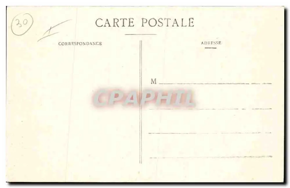 Villeneuve-lès-Avignon — La Tour Philippe-le-Bel — Collection Vallat - Rückseite