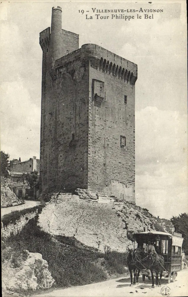 Villeneuve-lès-Avignon — Die Turm von Philipp dem Schönen — Verleger F.190 - Vorderseite
