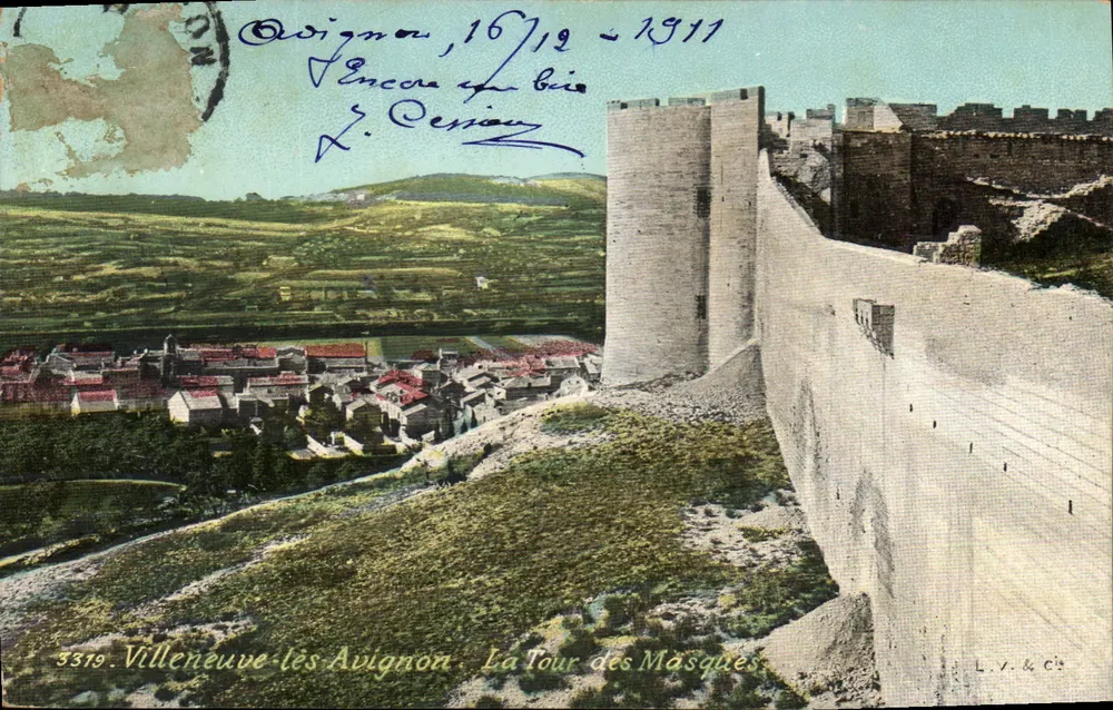 Villeneuve-lès-Avignon — La Tour des Masques — L.V. & Cie, Nr. 3319 - Vorderseite