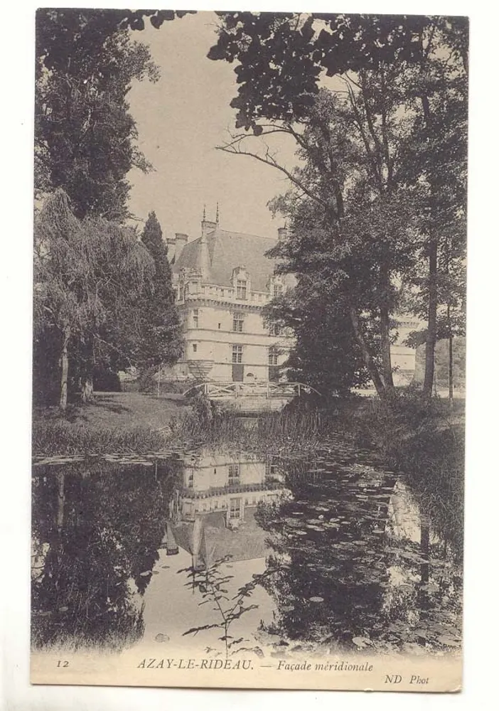 Azay-le-Rideau — Zuidzijde — ND Phot - Voorkant