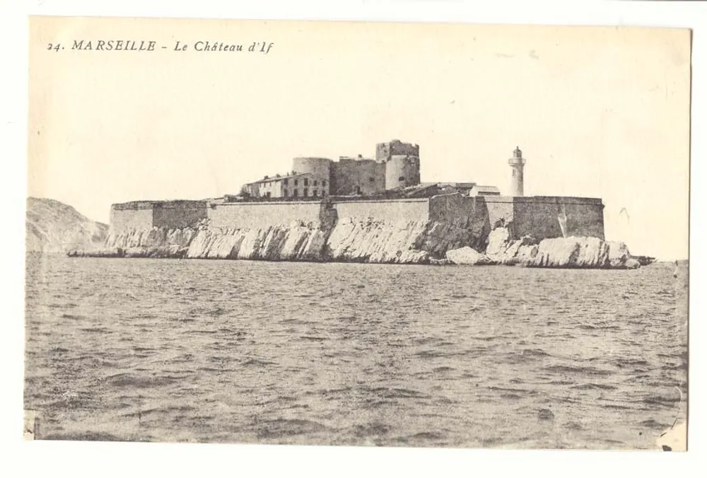 Marselha — O Castelo de If — Editor não identificado, n° 24 - Frente