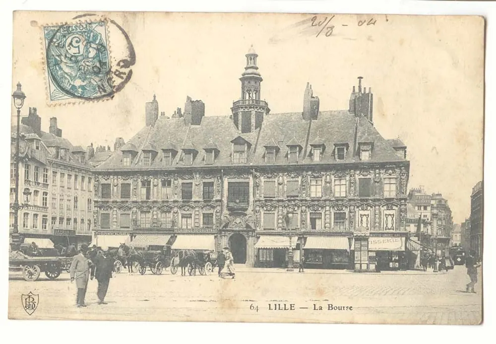 LILLE — A Bolsa — editor anônimo, n° de série 64 - Frente
