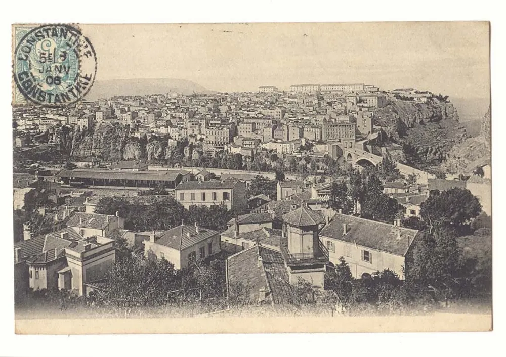 Constantinopla — vista panorâmica da cidade — editor não identificado - Frente