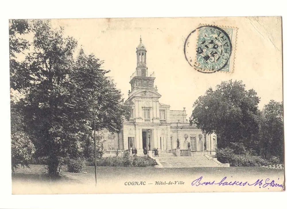 Cognac — Hotel de Ville — editor não identificado, número de série não visível - Frente