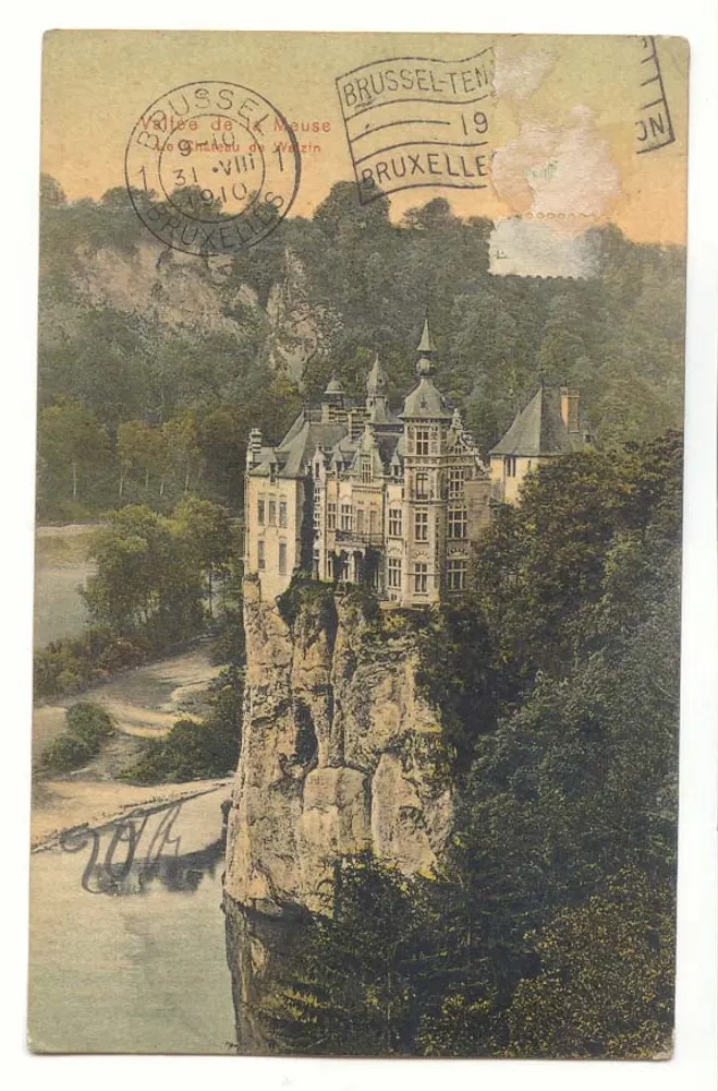 Castelo de La Mausse — Bruxelas — editor Bruxelle - Frente