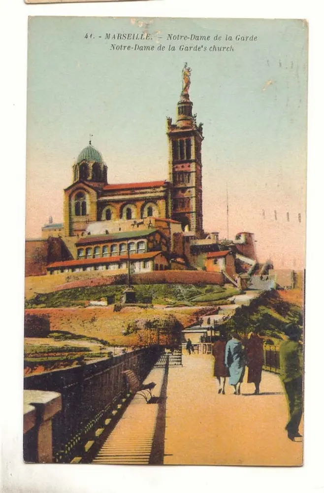 Marselha — Nossa Senhora da Guarda — editor desconhecido, n° 44 - Frente