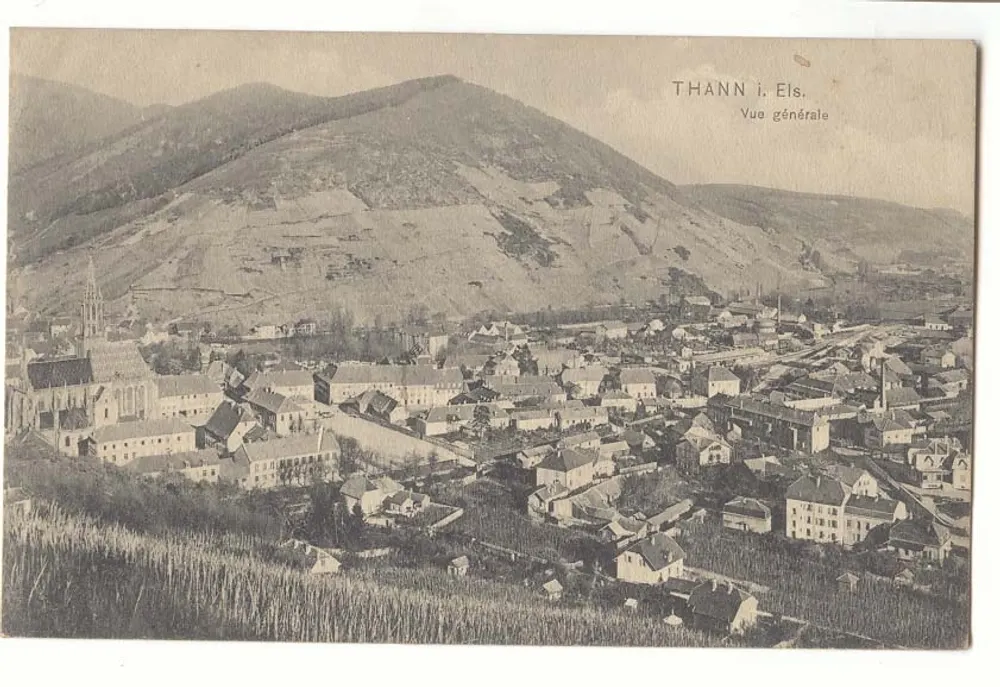 Thann-lès-Thann — Vista Geral — editor e número de série ilegíveis - Frente