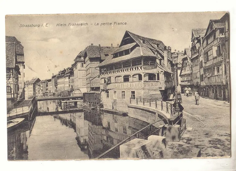 Strasbourg i. E. — La petite France — éditeur non identifié, n° de série non visible - Recto