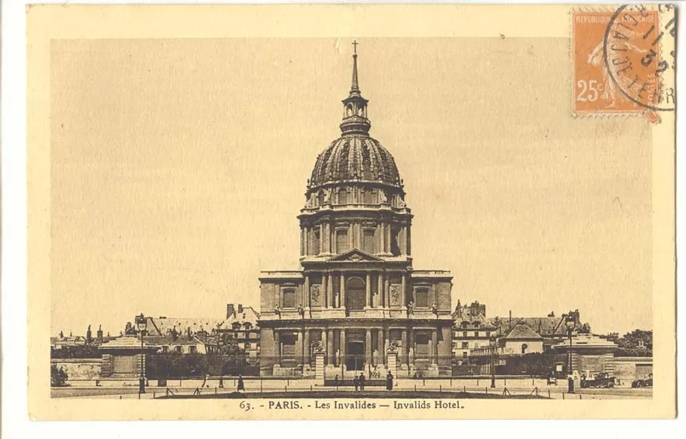 Paris - Les Invalides — Hotel dos Invalidos — 63 - Frente
