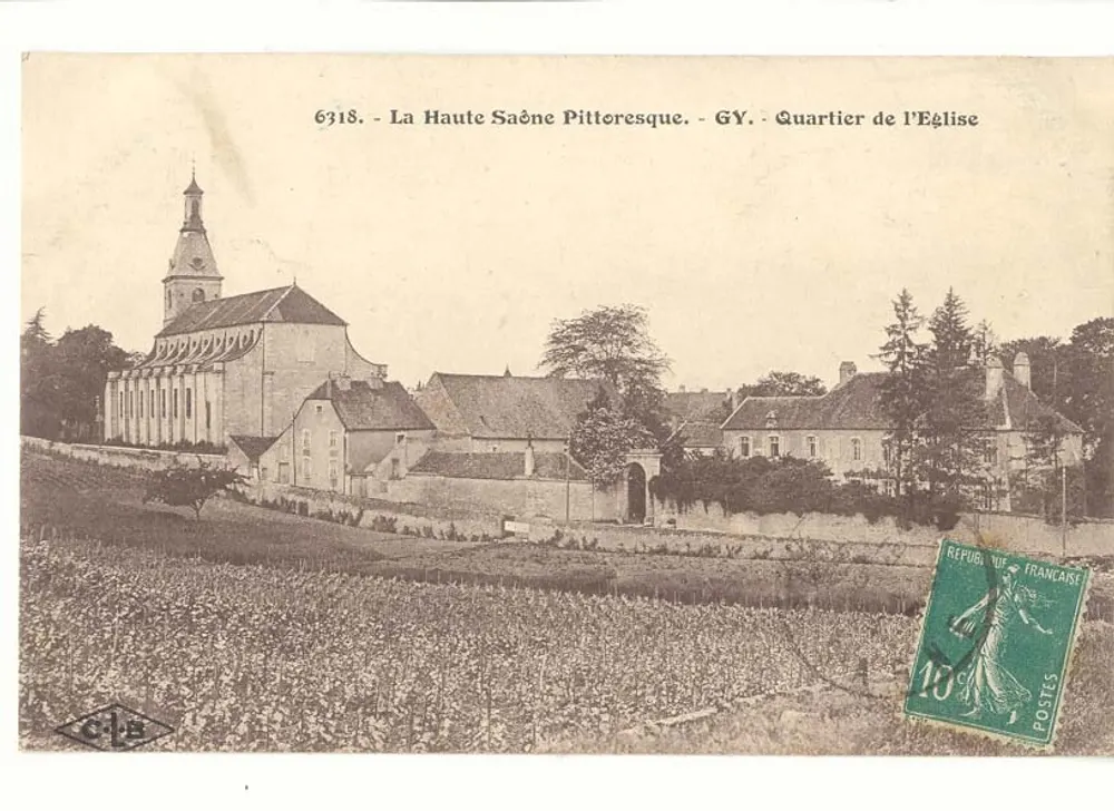 Pitoresk La Haute Saône — Kirchenviertel — GY — n° 6318 - Vorderseite