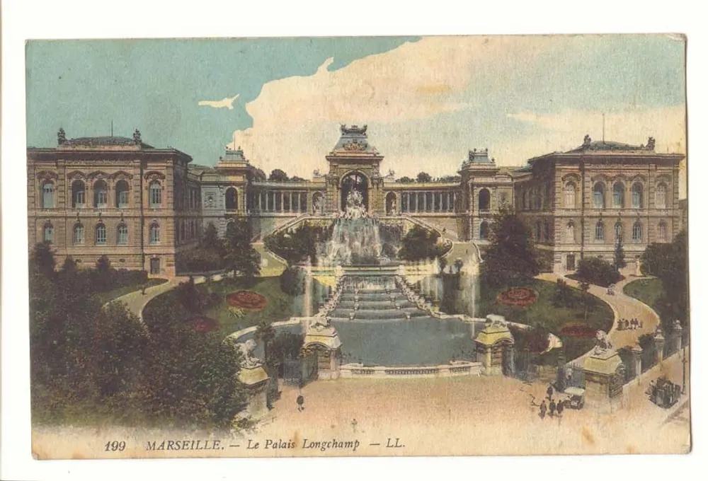 Marseille — O Palácio Longchamp — LL. — n° 199 - Frente