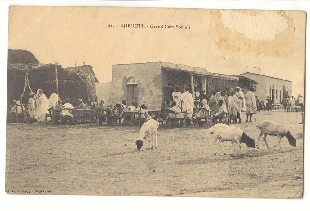 Djibouti — Grand Café Somali — J.-G. Mody, Fotograf - Vorderseite