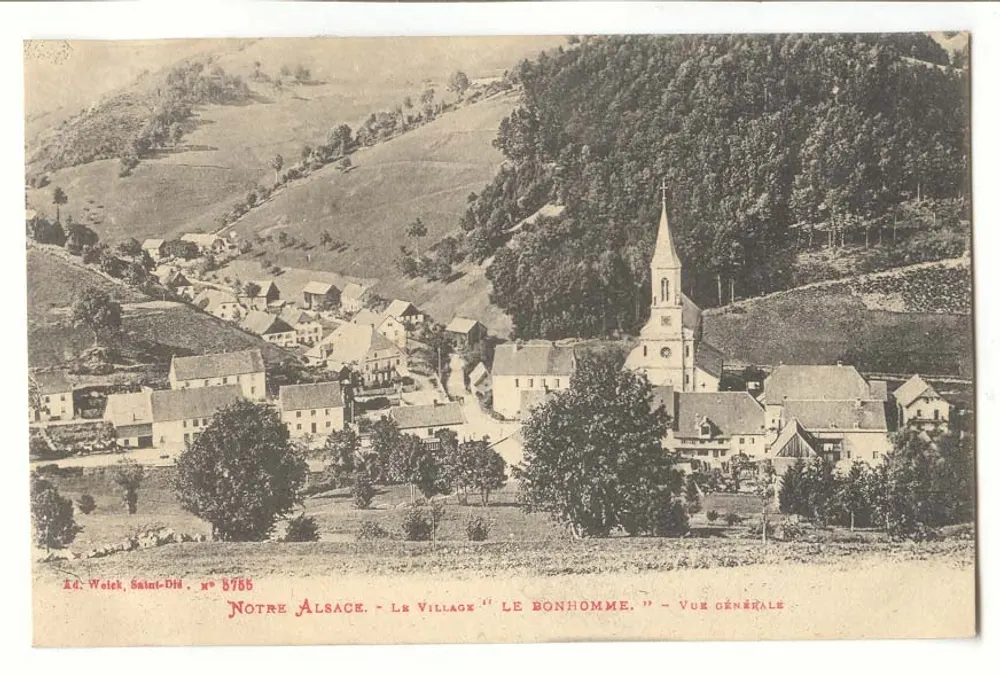 Der Gute Mann — Allgemeiner Blick — Ad. Weick, Saint-Dié, n° 8785 - Vorderseite