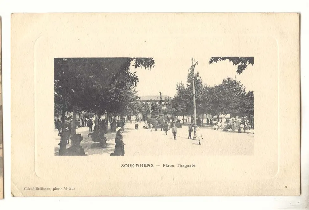 Souk-Ahras — Place Thagoste — fotografie Bellisson, wydawca fotograficzny - Awers