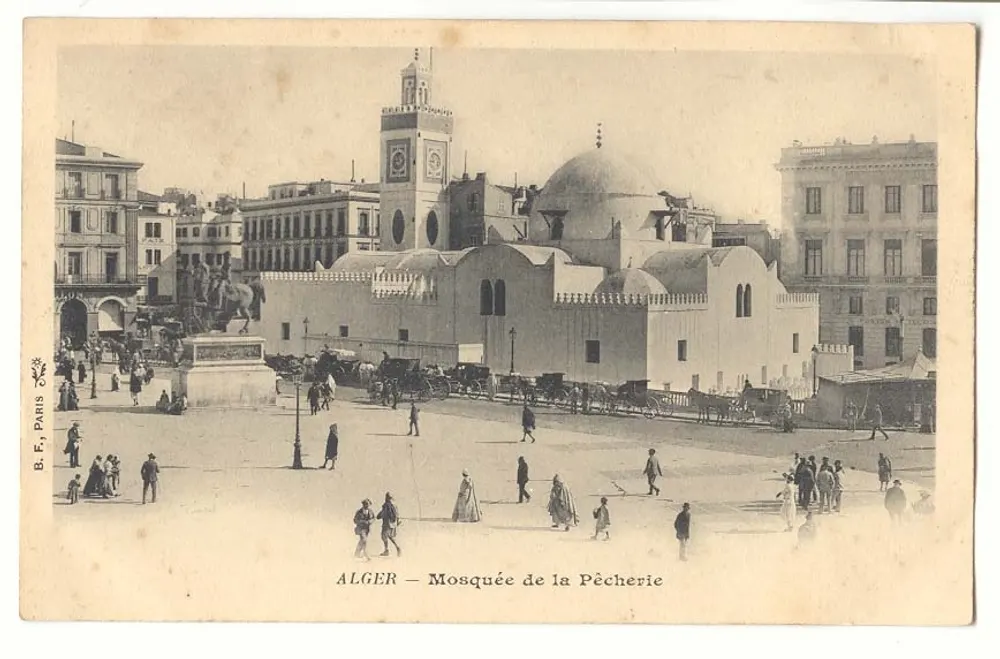 Alger — Mosquée de la Pêcherie — B.F. Paris C. - Vorderseite