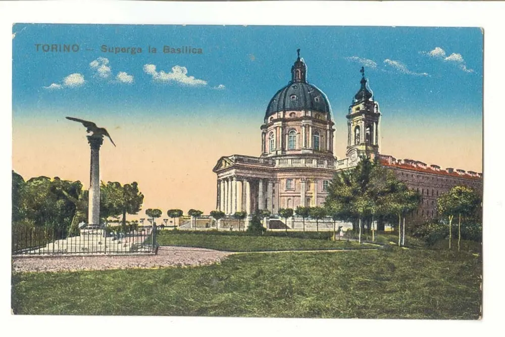 Turin — Superga Basilika - Vorderseite