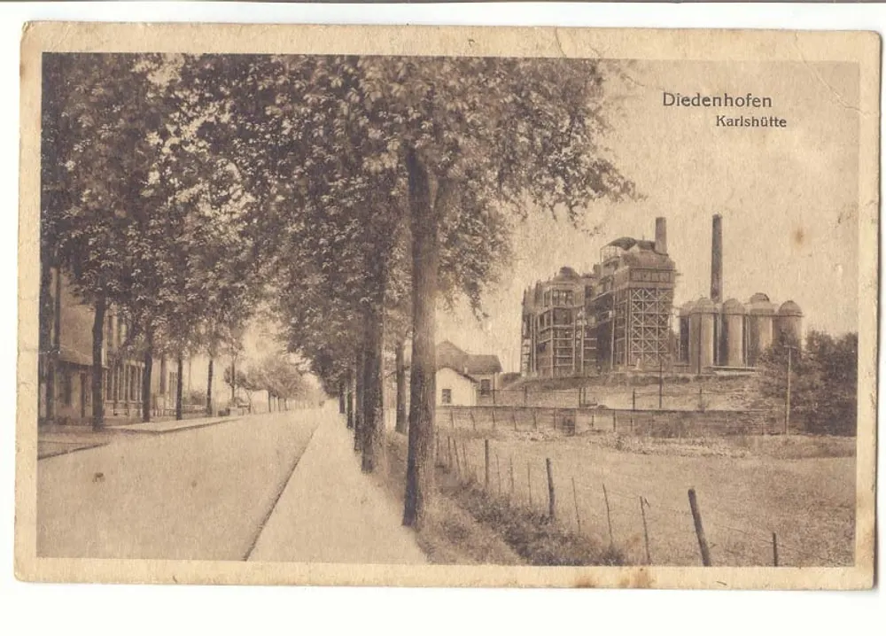 Diedenhofen — Karlshütte — editor no visible - Anverso