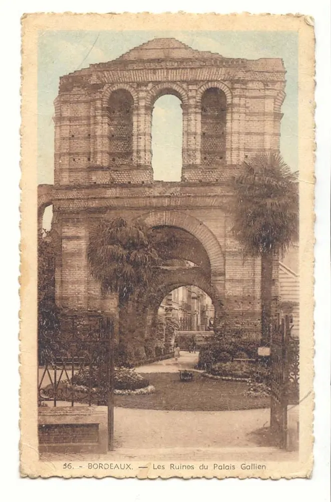 Bordeaux — Ruinen des Palais Gallien — n° 36 - Vorderseite