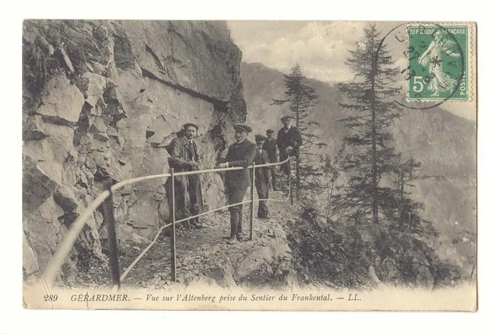 Gérardmer — Blick auf den Altenberg vom Frankental-Weg — LL. — Nr. 289 - Vorderseite